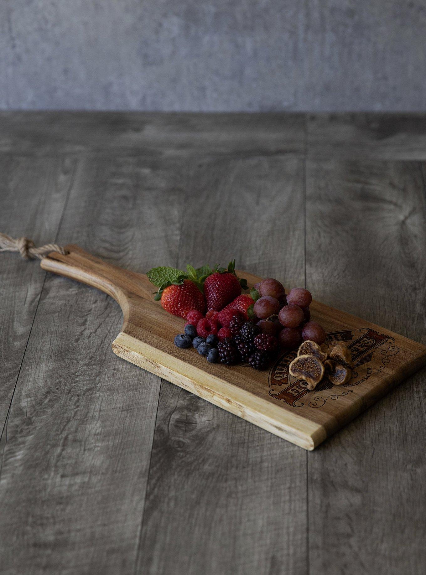 Harry Potter Quidditch Artisan 18" Acacia Serving Plank, , alternate