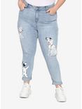 Disney 101 Dalmatians Mom Jeans Plus Size, MULTI, alternate