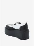 Black & White Platform Saddle Shoes, MULTI, alternate