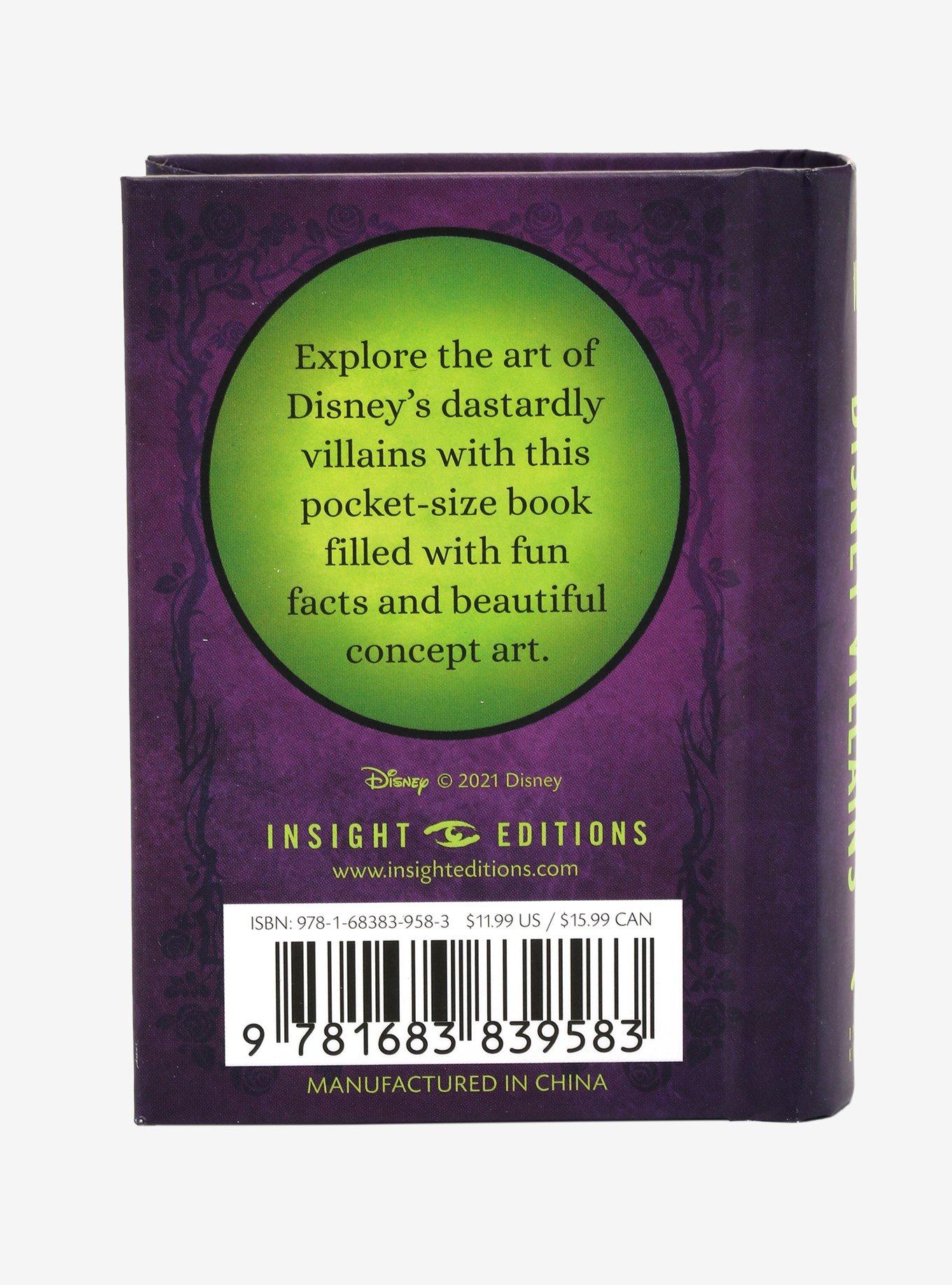 Disney The Mini Art of Disney Villains Mini Book, , alternate