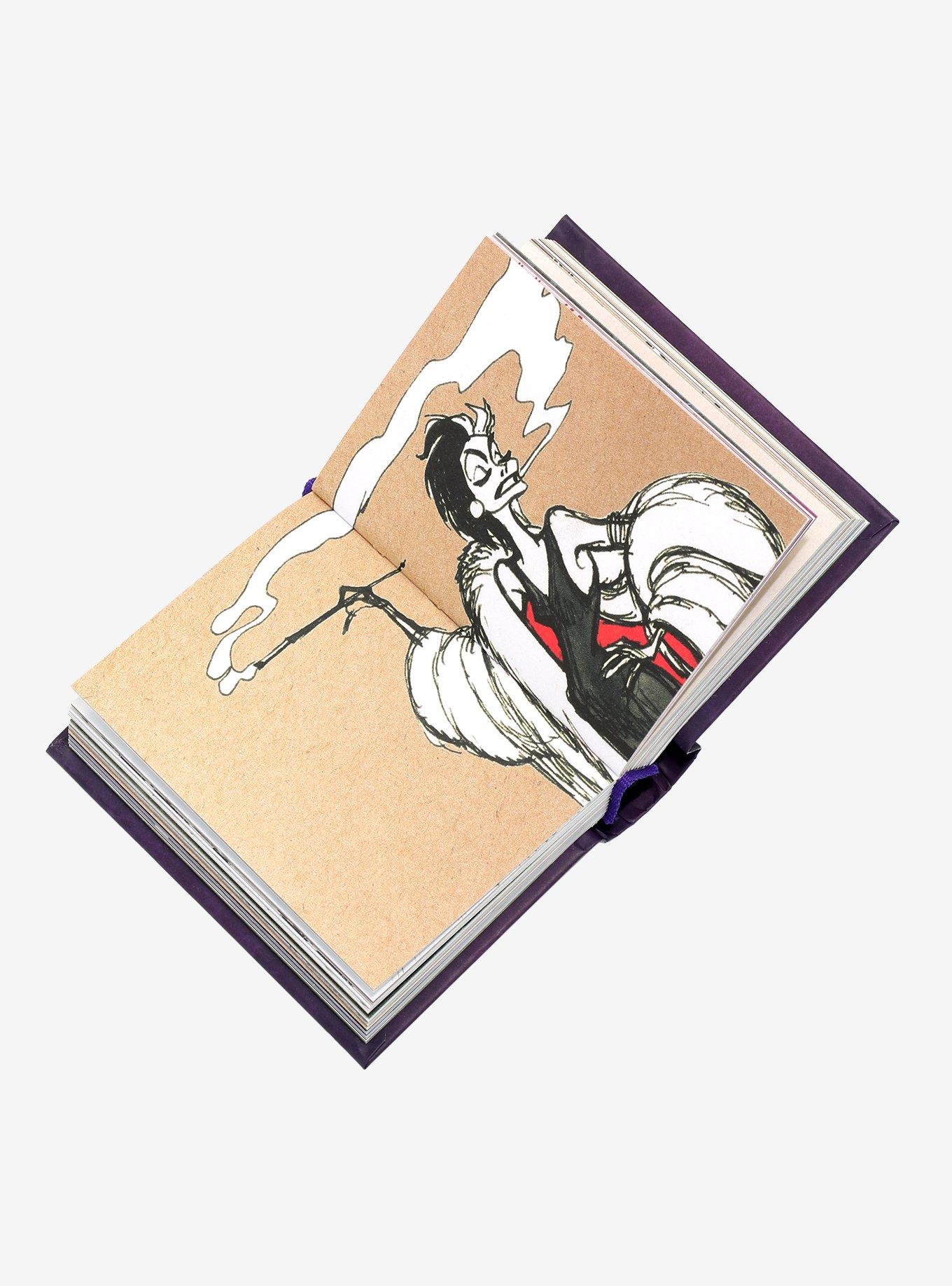Disney The Mini Art of Disney Villains Mini Book, , alternate