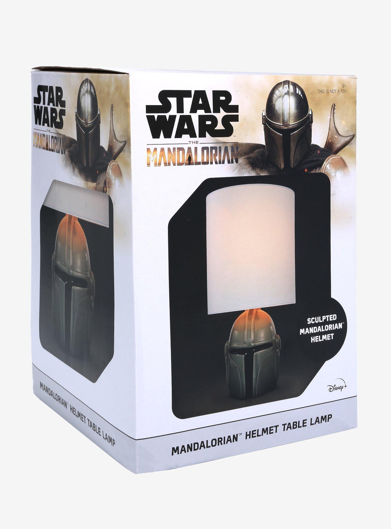 Star Wars The Mandalorian Mando's Helmet Lamp, , alternate