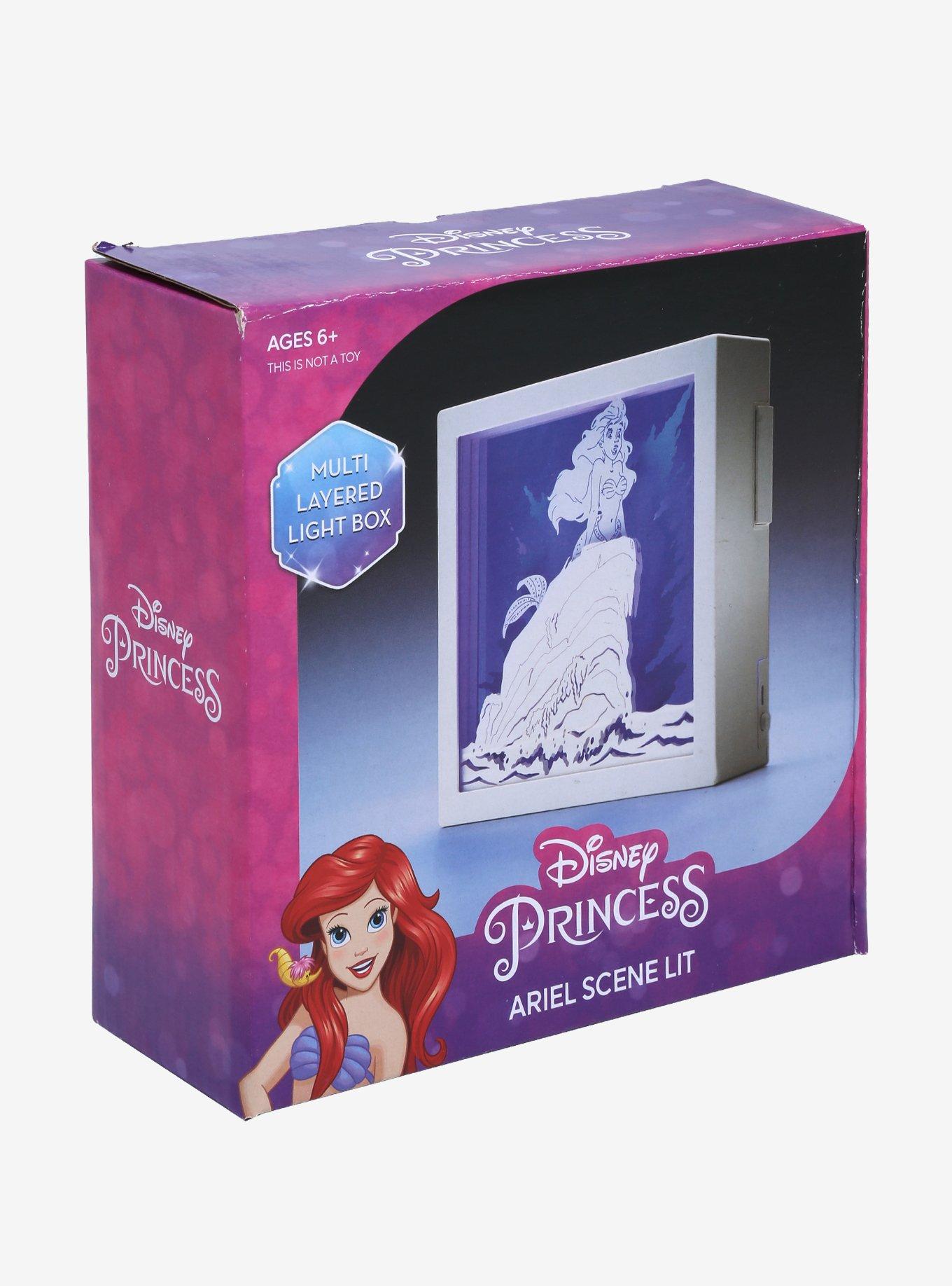 Disney The Little Mermaid Ariel on Rock Diorama Scene Light Box, , alternate