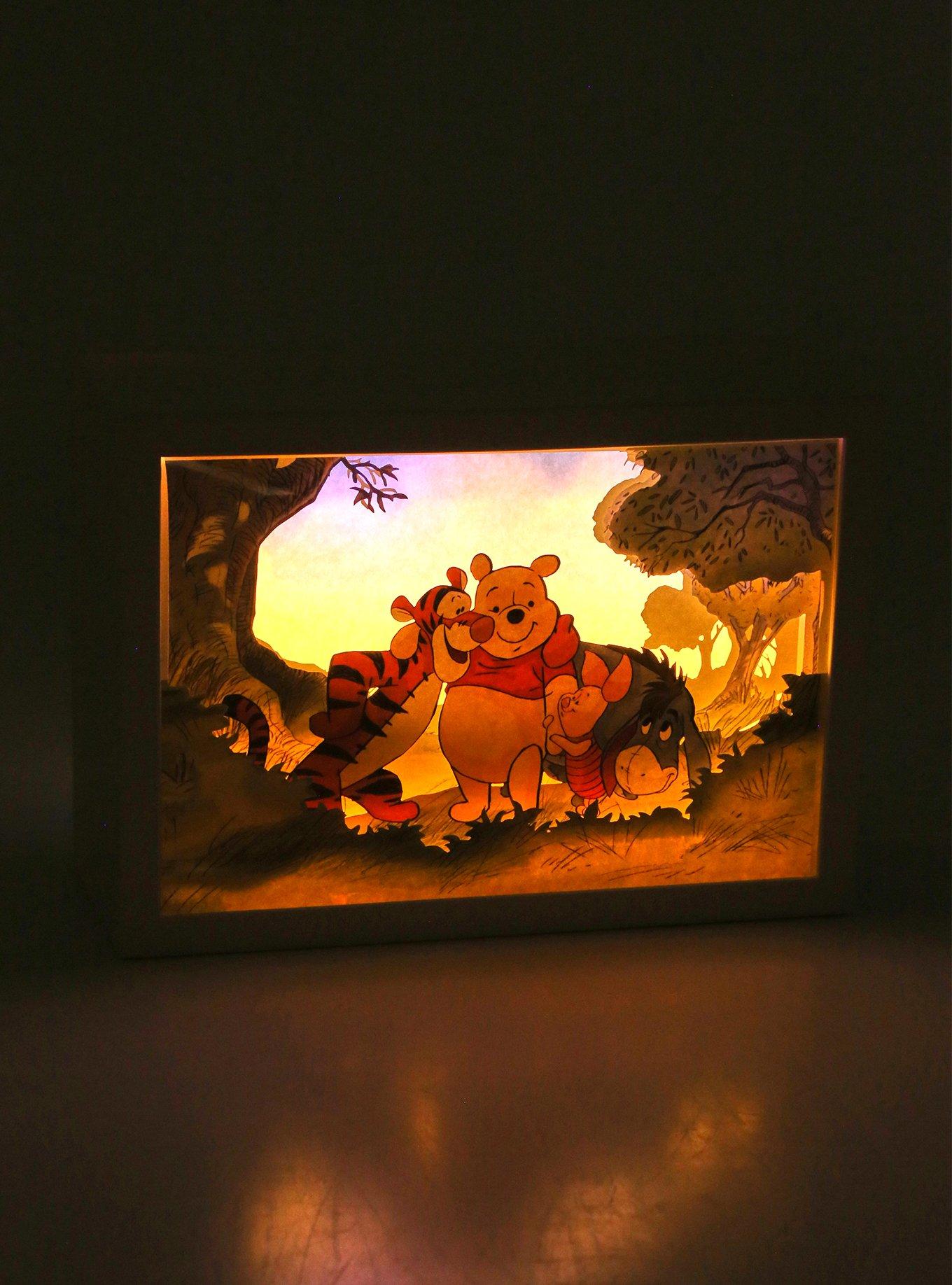 Disney Winnie the Pooh & Hundred Acre Wood Friends Diorama Scene Light Box, , alternate