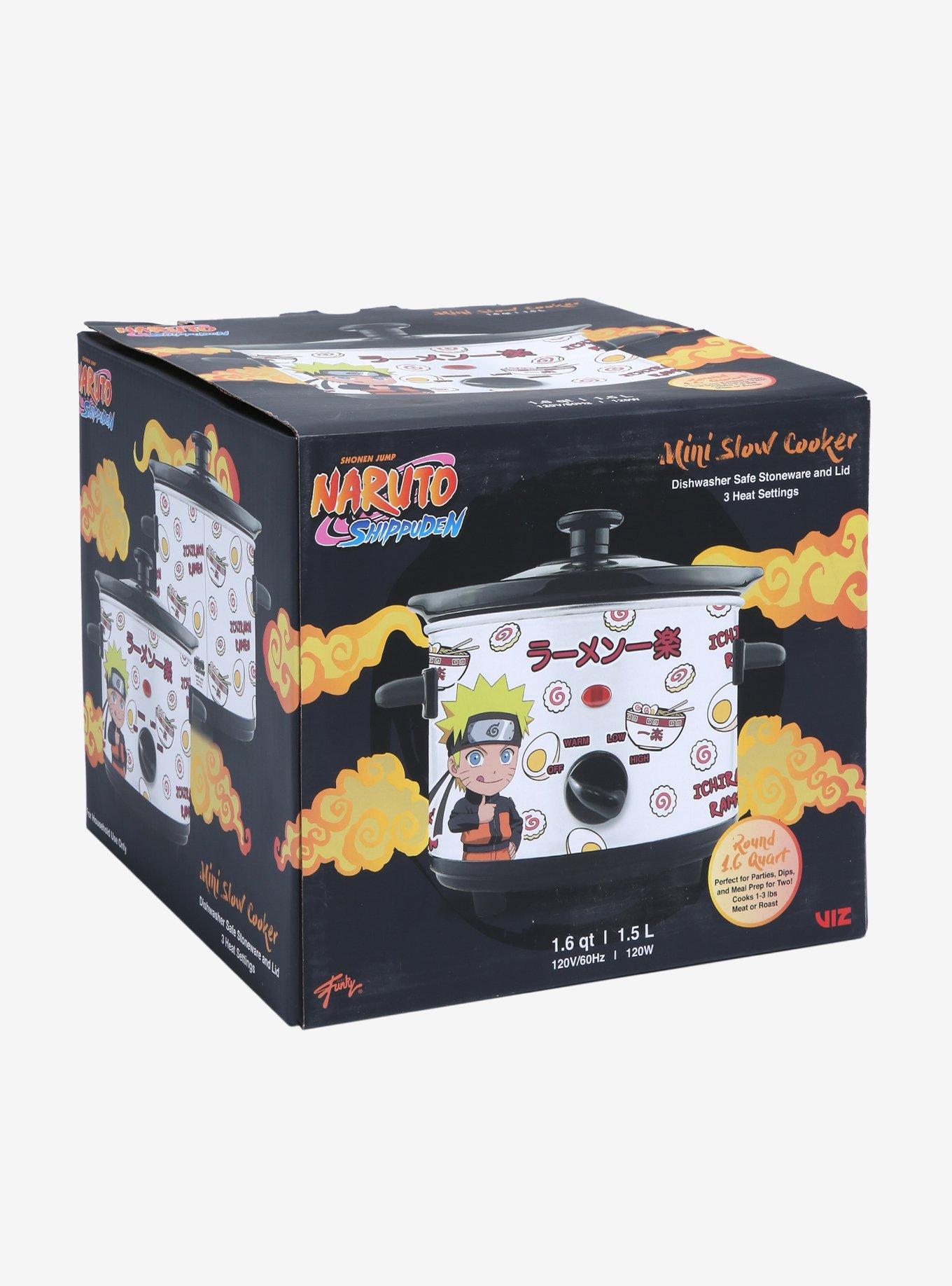 Naruto Shippuden Naruto Chibi Ichiraku Ramen 1.6-Quart Slow Cooker, , alternate