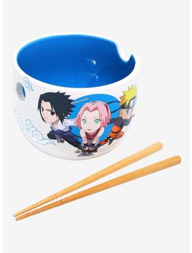 Naruto Shippuden Chibi Team 7 Ramen Bowl with Chopsticks, , hi-res