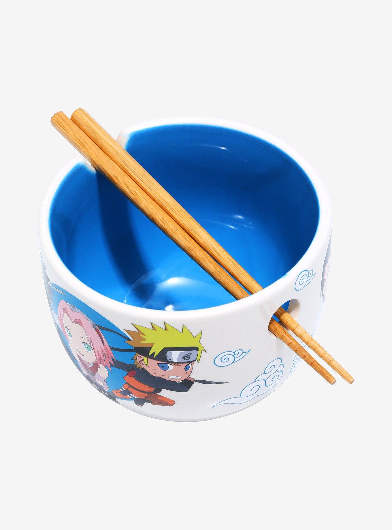 Naruto Shippuden Chibi Team 7 Ramen Bowl with Chopsticks, , alternate