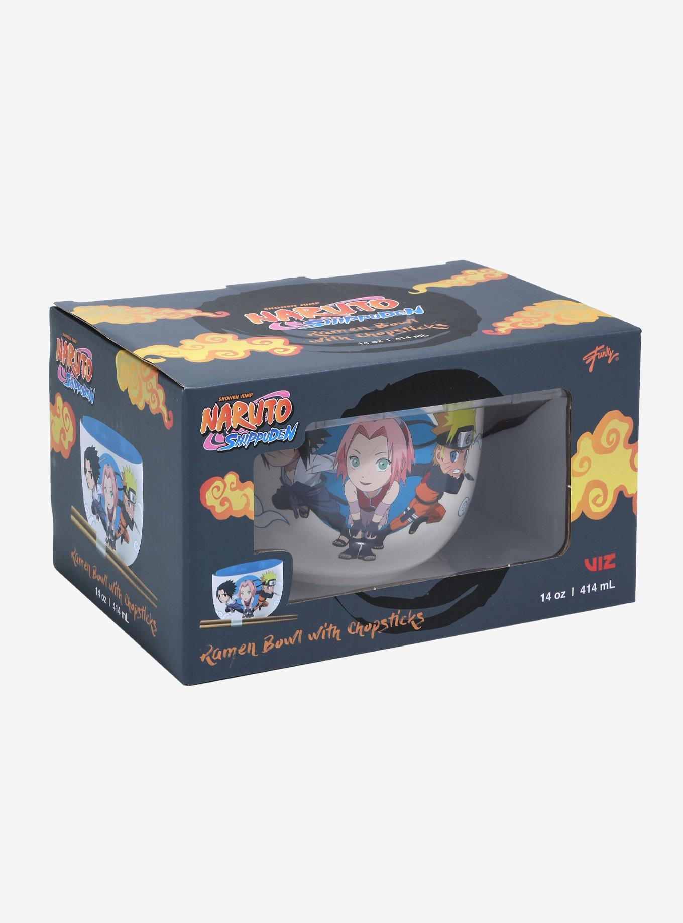 Naruto Shippuden Chibi Team 7 Ramen Bowl with Chopsticks, , alternate
