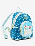 Loungefly Disney Mickey Mouse & Minnie Mouse Snowman Mini Backpack, , alternate