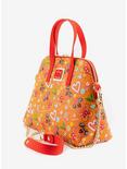 Loungefly Disney Mickey Mouse & Minnie Mouse Gingerbread Satchel Bag, , alternate