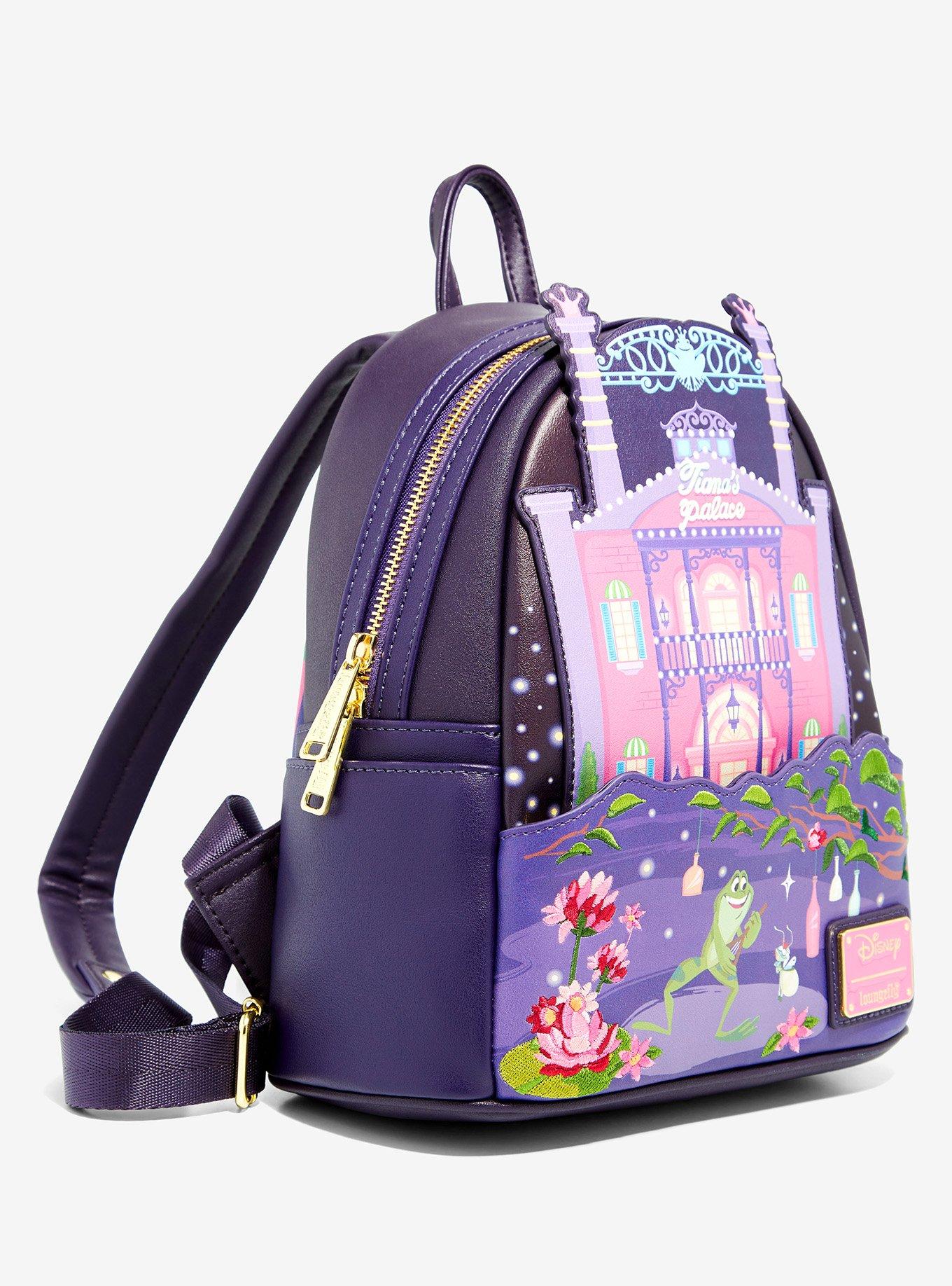 Loungefly Disney The Princess And The Frog Tiana's Palace Mini Backpack, , alternate