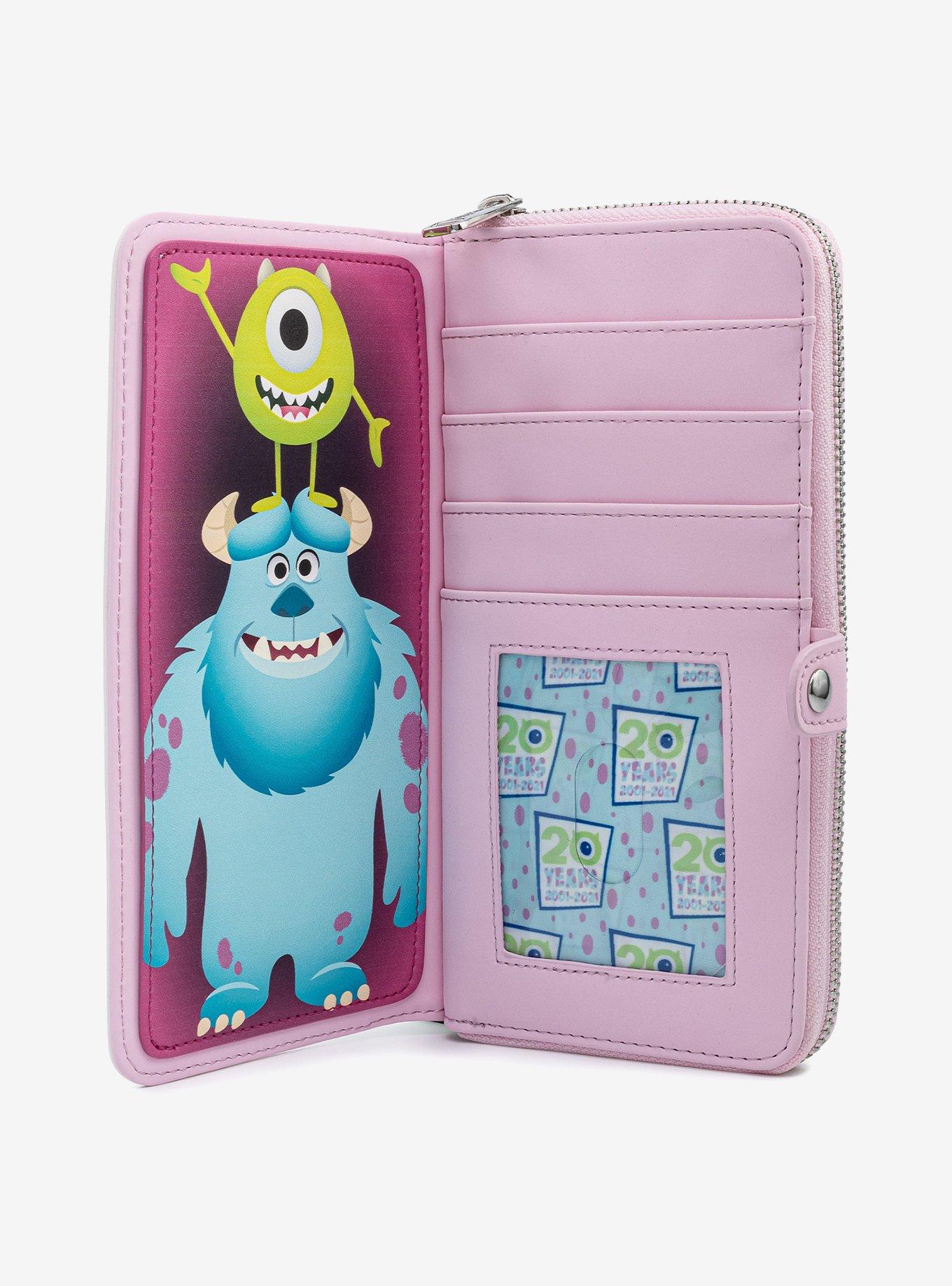 Loungefly Disney Pixar Monsters, Inc. 20th Anniversary Boo's Door Zipper Wallet, , alternate