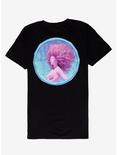 Doja Cat Pink Hair Portrait T-Shirt, BLACK, alternate