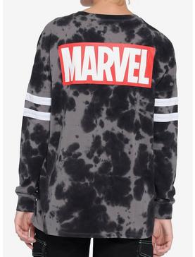 Her Universe Marvel Logo Black Wash Long-Sleeve T-Shirt, , hi-res