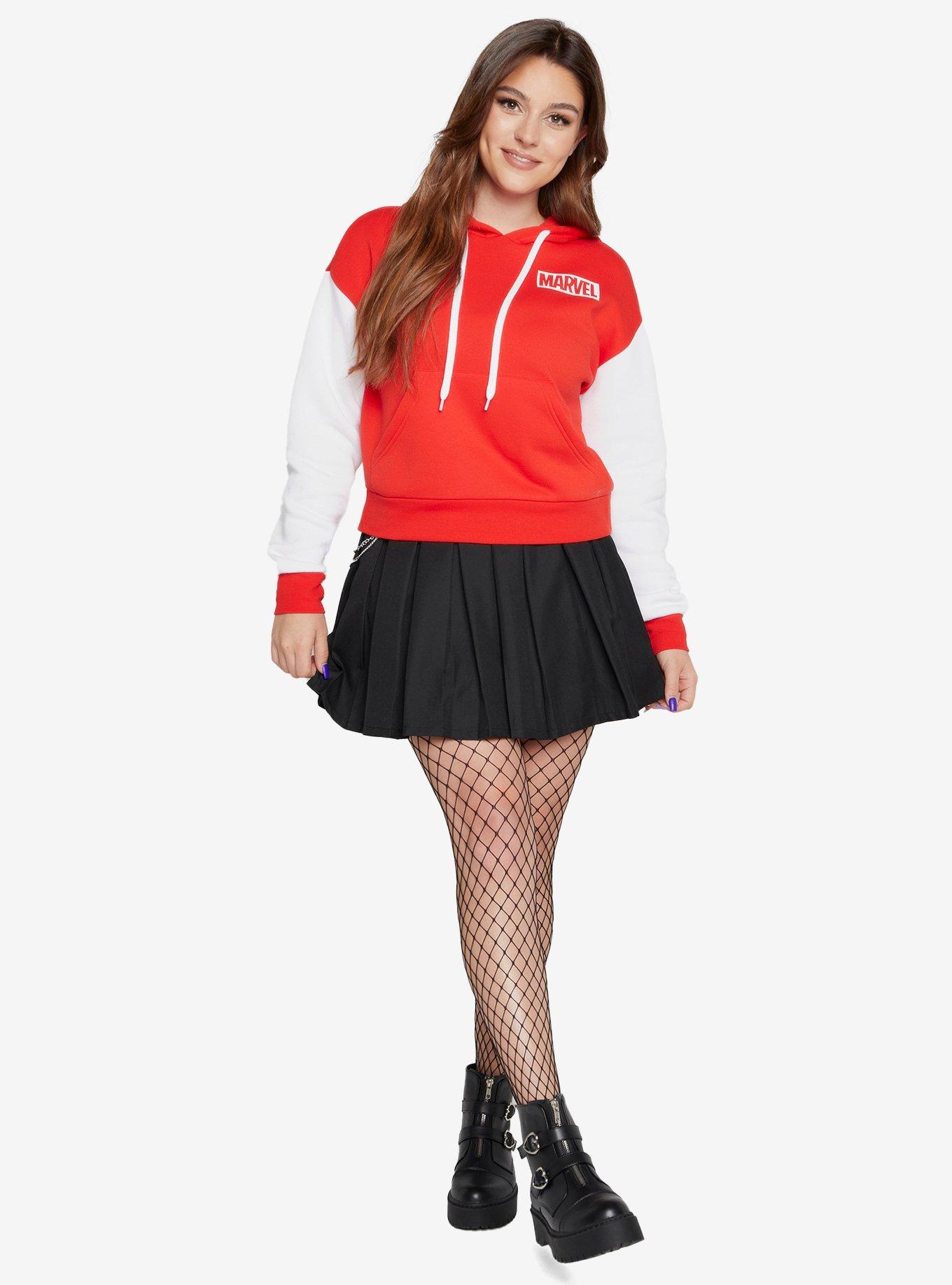 Her Universe Marvel Color-Block Hoodie, MULTI, alternate