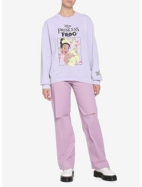 Disney The Princess And The Frog Lavender Girls Sweatshirt, , hi-res
