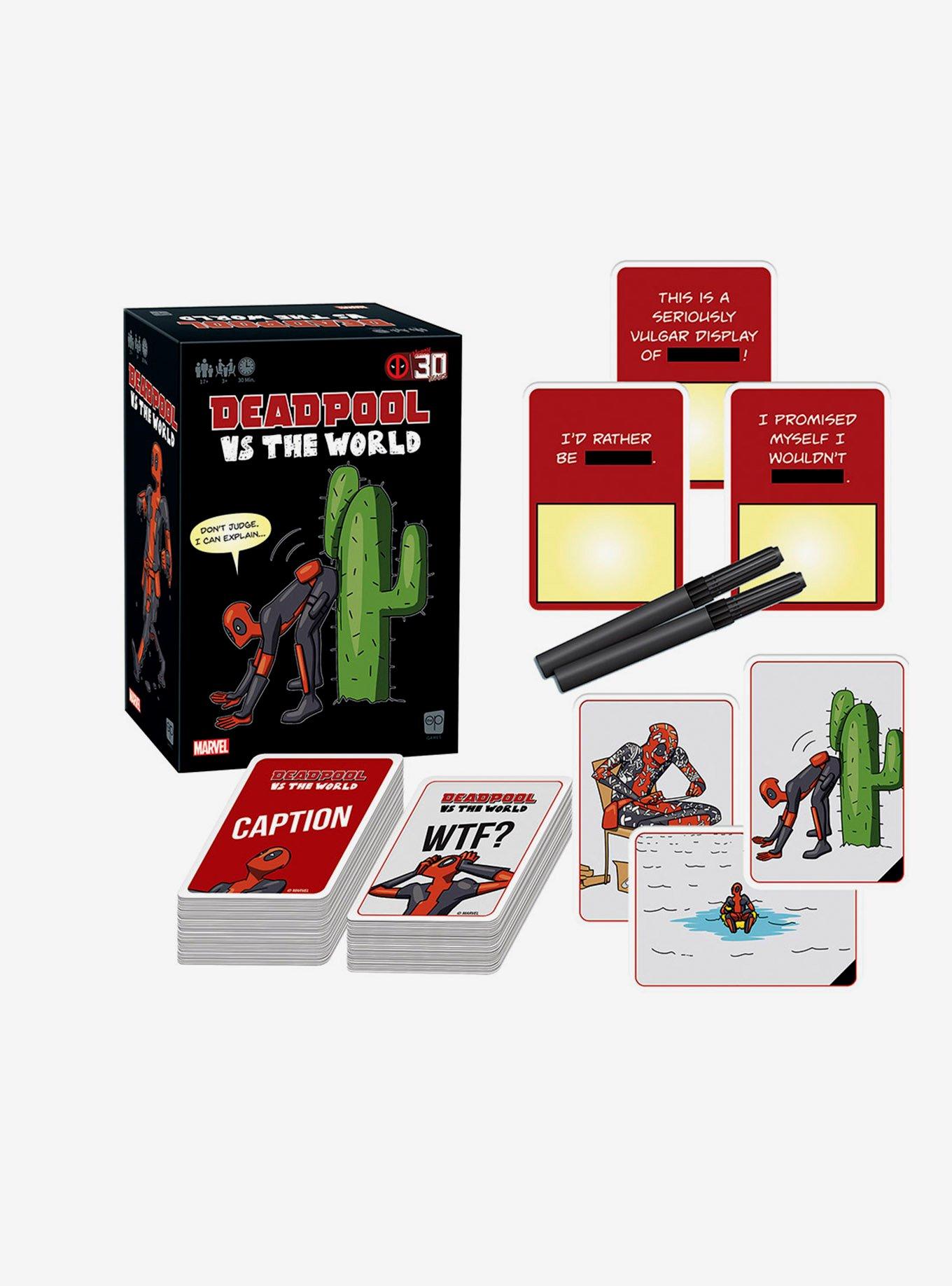 Marvel Deadpool vs. The World Card Game, , alternate