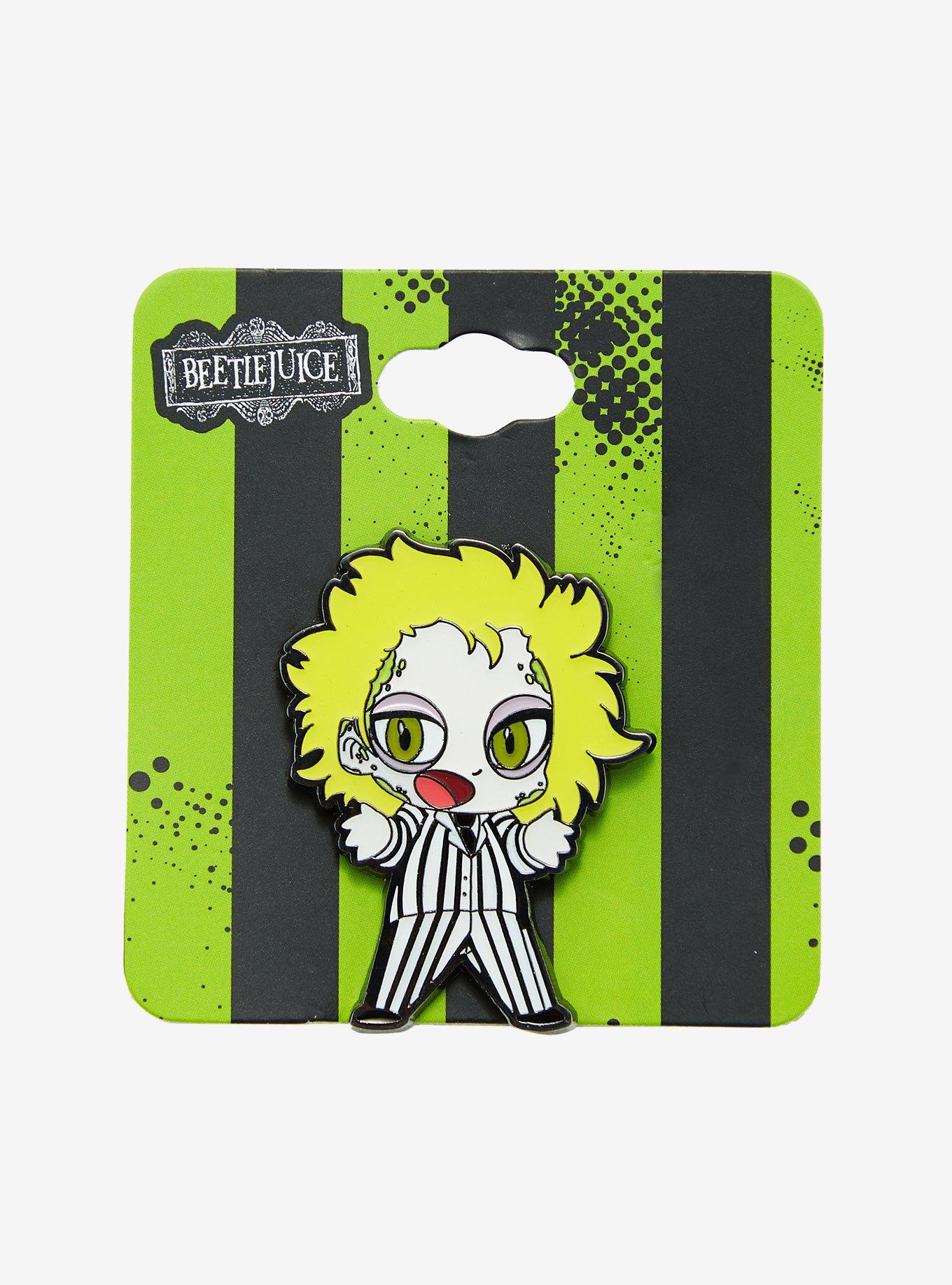 Beetlejuice Chibi Betelgeuse Enamel Pin - BoxLunch Exclusive, , alternate