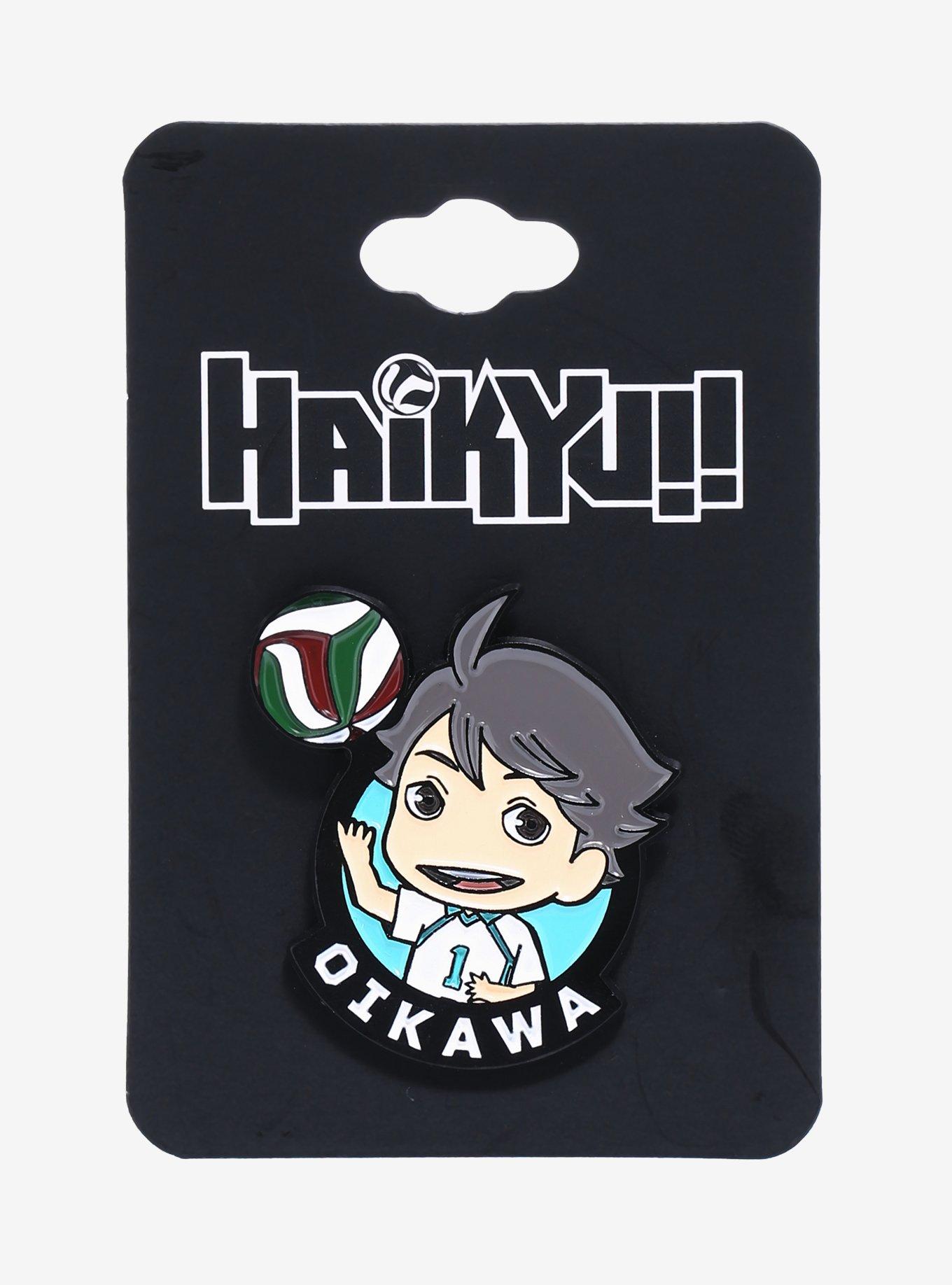 Haikyu!! Chibi Toru Oikawa Enamel Pin - BoxLunch Exclusive, , alternate