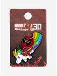 Marvel Deadpool Rainbow Unicorn Enamel Pin - BoxLunch Exclusive, , alternate