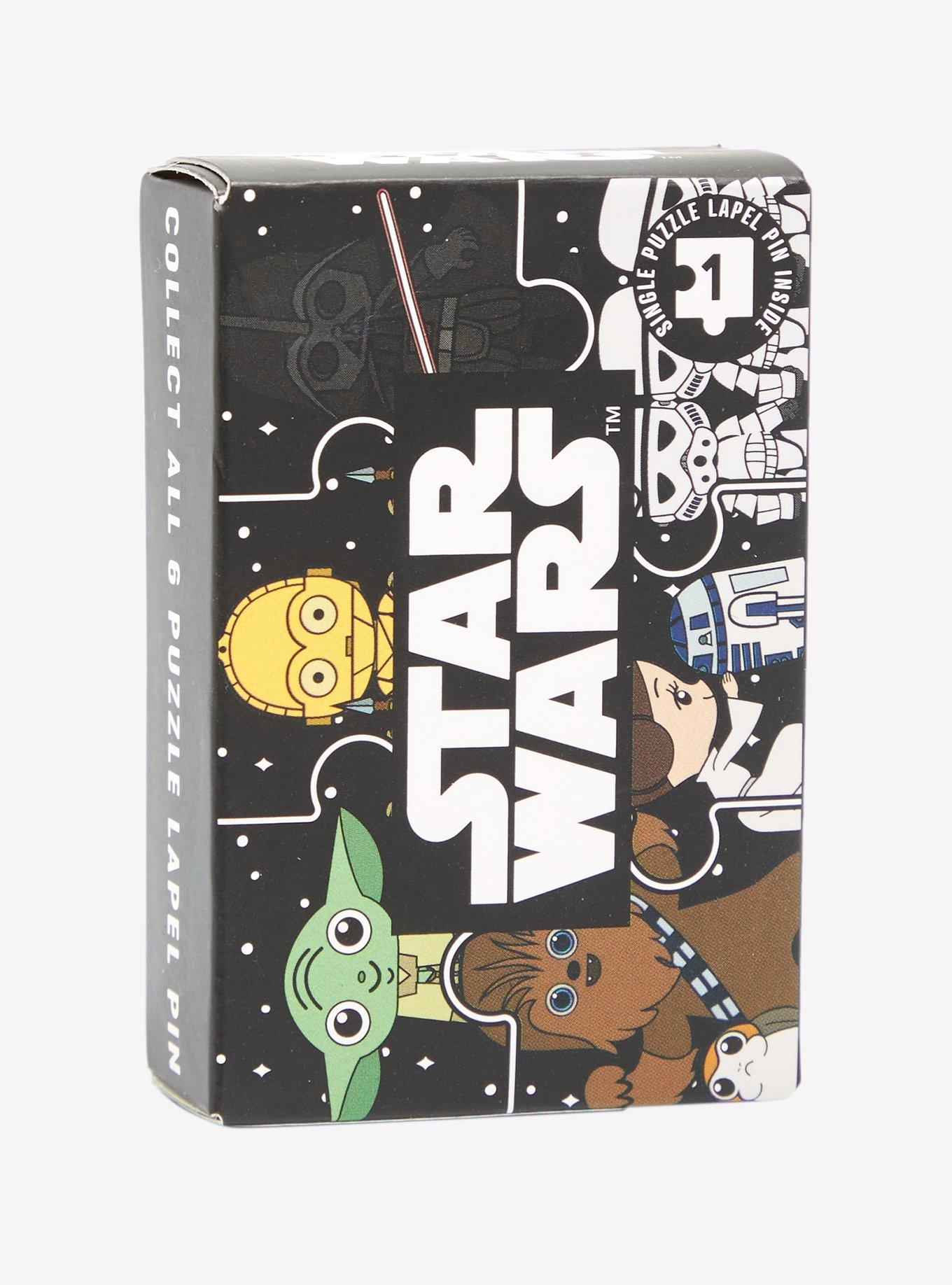 Star Wars Characters Puzzle Blind Box Enamel Pin, , alternate
