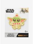 Loungefly Star Wars The Mandalorian The Child Holiday Enamel Pin - BoxLunch Exclusive, , alternate