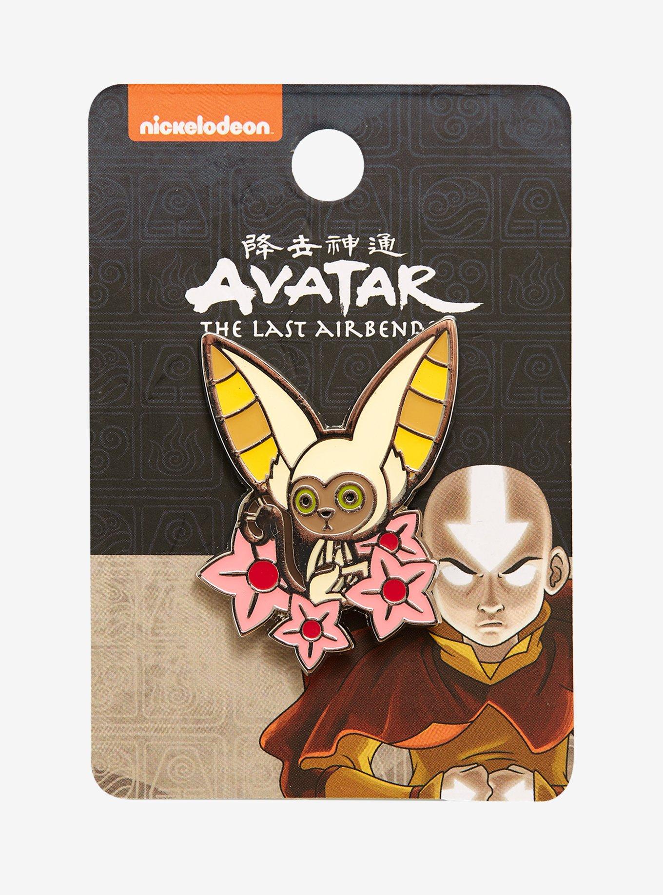 Avatar: The Last Airbender Momo Floral Enamel Pin - BoxLunch Exclusive, , alternate