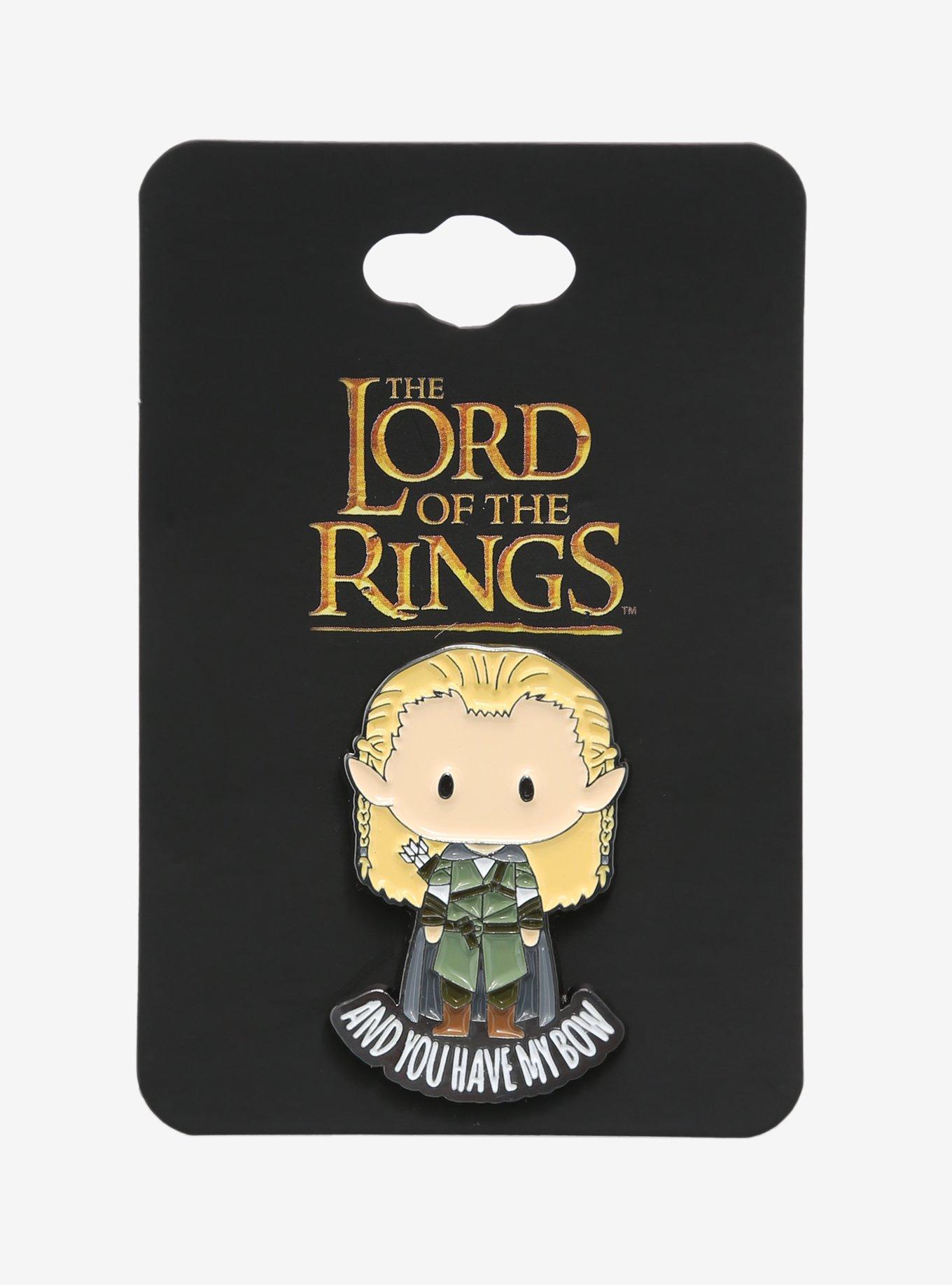 The Lord of the Rings Legolas Chibi Enamel Pin - BoxLunch Exclusive, , alternate