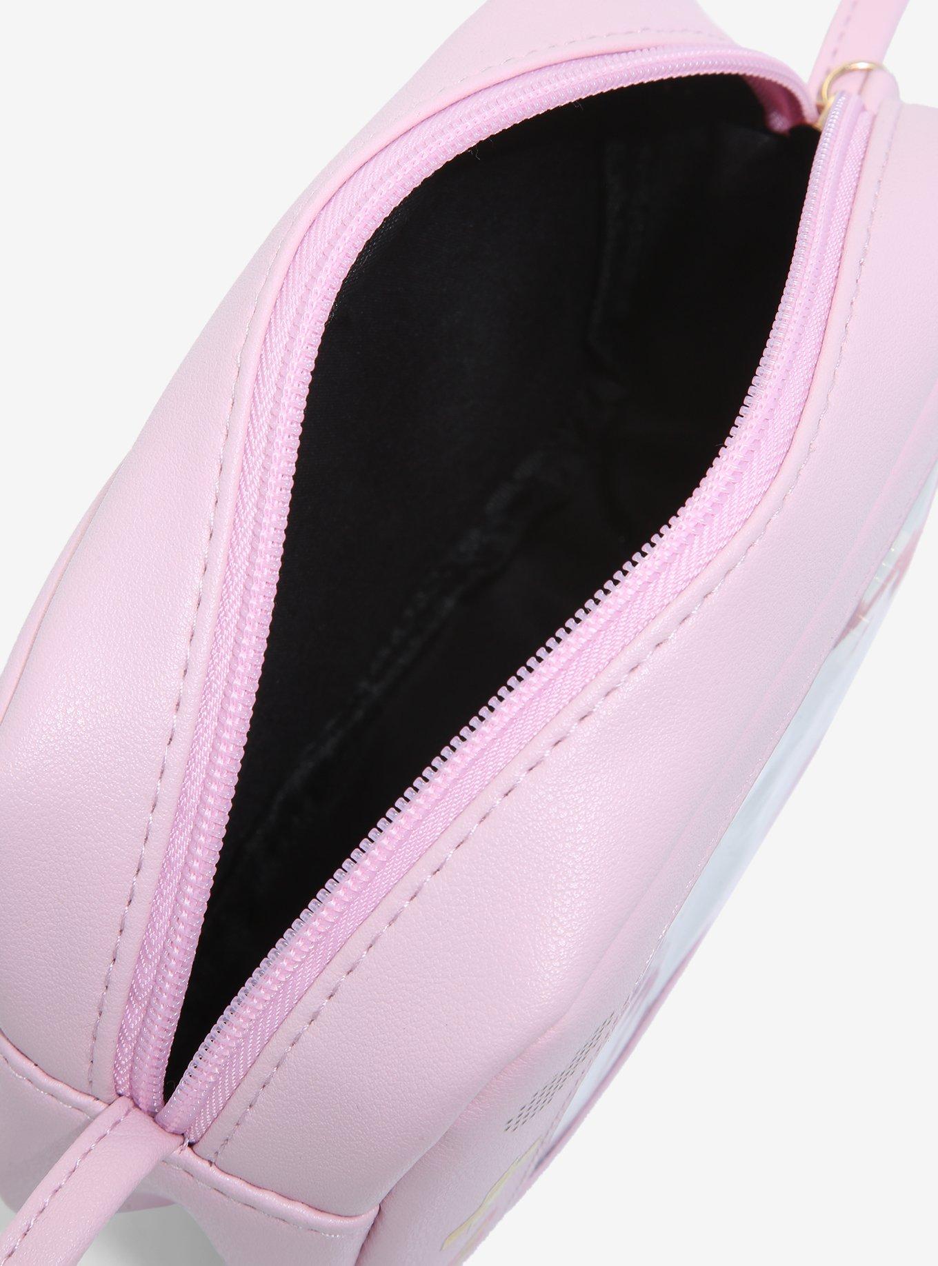 Pink Game Console Pin Collector Crossbody Bag, , alternate