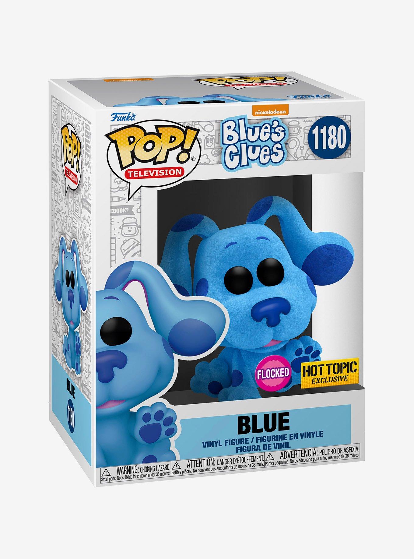 Funko Nickelodeon Blue's Clues Pop! Television Blue (Flocked) Vinyl Figure Hot Topic Exclusive, , alternate