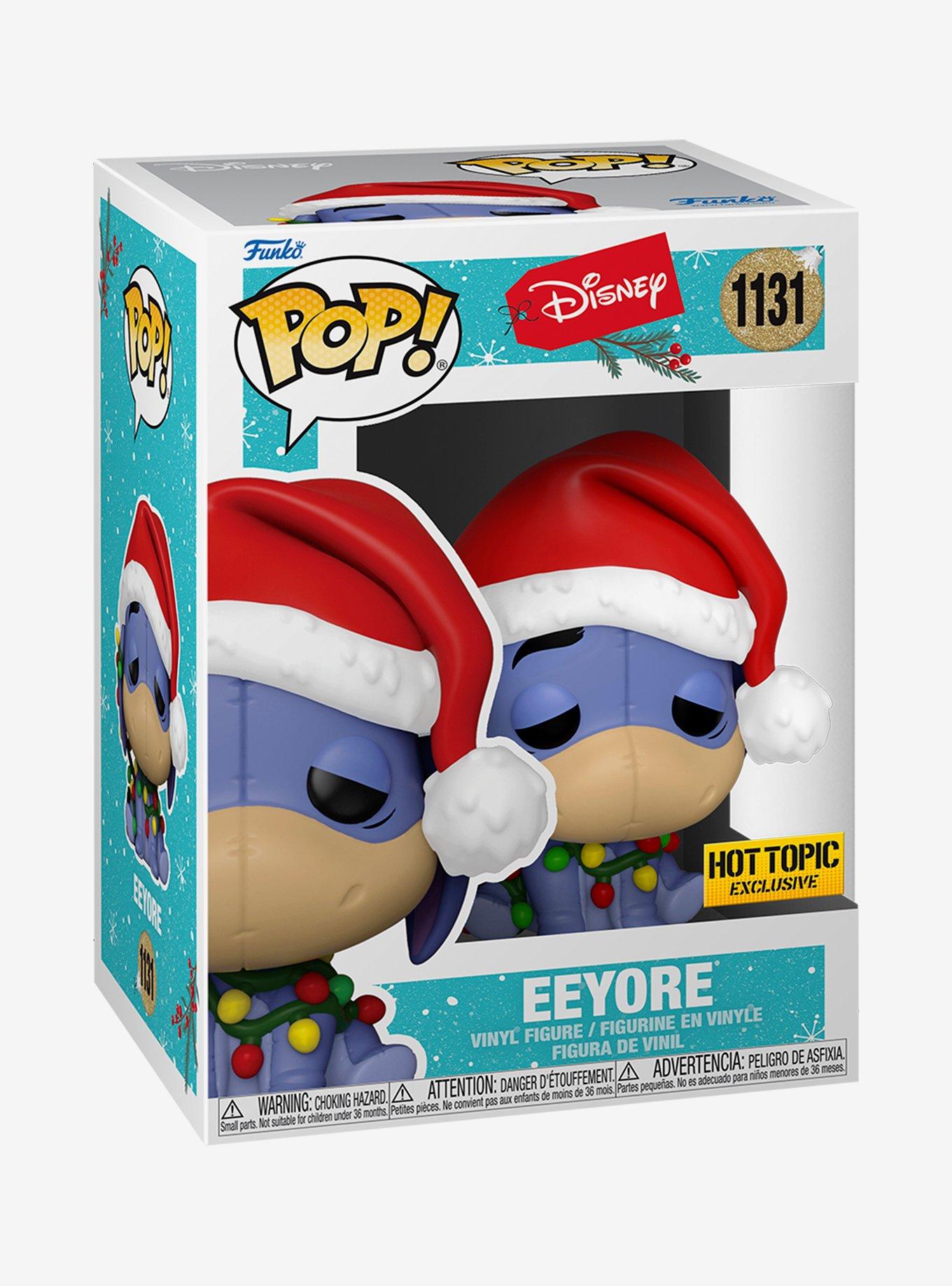 Funko Disney Holiday 2021 Pop! Winnie The Pooh Eeyore With Lights Vinyl Figure Hot Topic Exclusive, , alternate