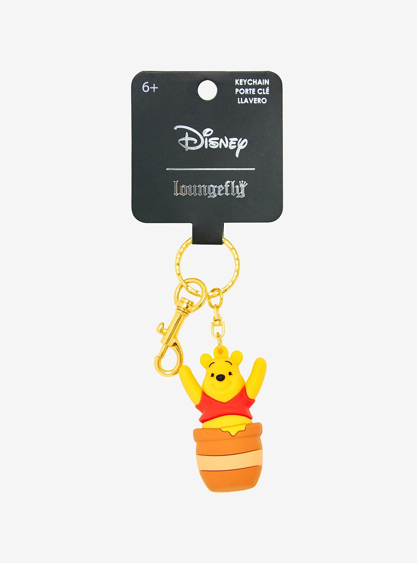 Loungefly Disney Winnie the Pooh Hunny Pot Pooh 3D Keychain - BoxLunch Exclusive, , alternate