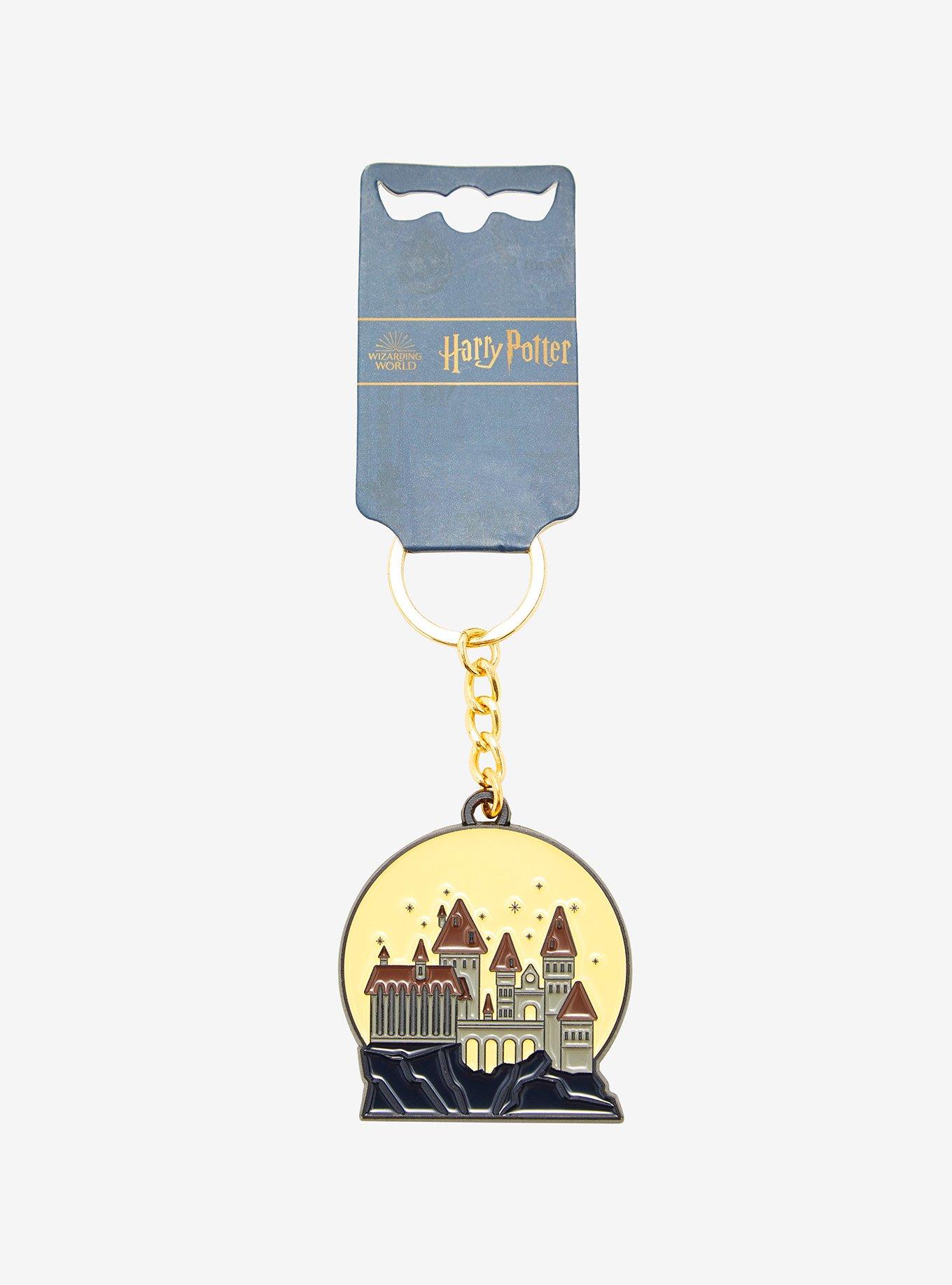 Harry Potter Hogwarts Castle Moonlight Keychain - BoxLunch Exclusive, , alternate