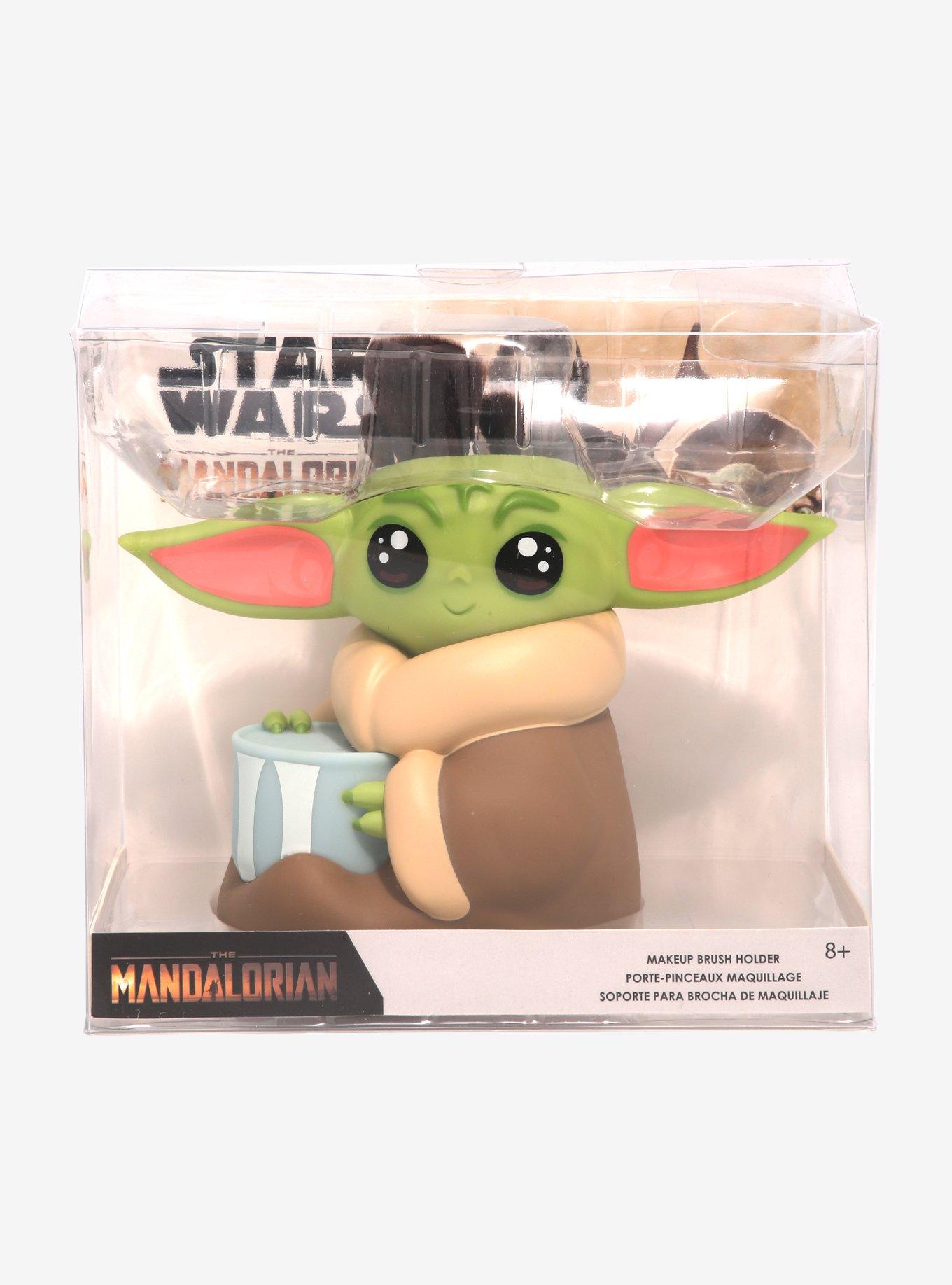 Loungefly Star Wars The Mandalorian The Child with Mug Makeup Brush Set & Holder - BoxLunch Exclusive, , alternate