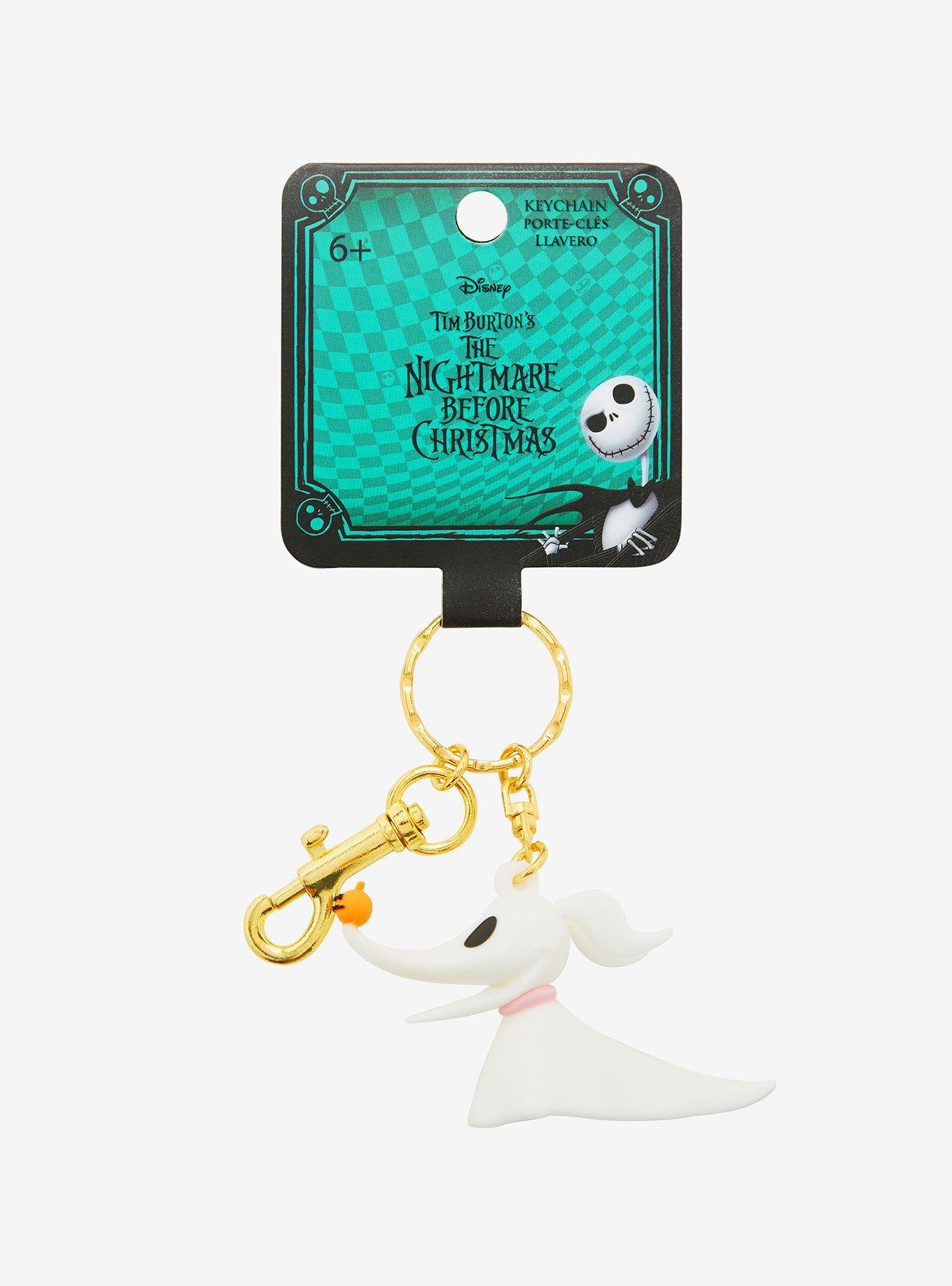 Disney The Nightmare Before Christmas Zero 3D Keychain - BoxLunch Exclusive, , alternate
