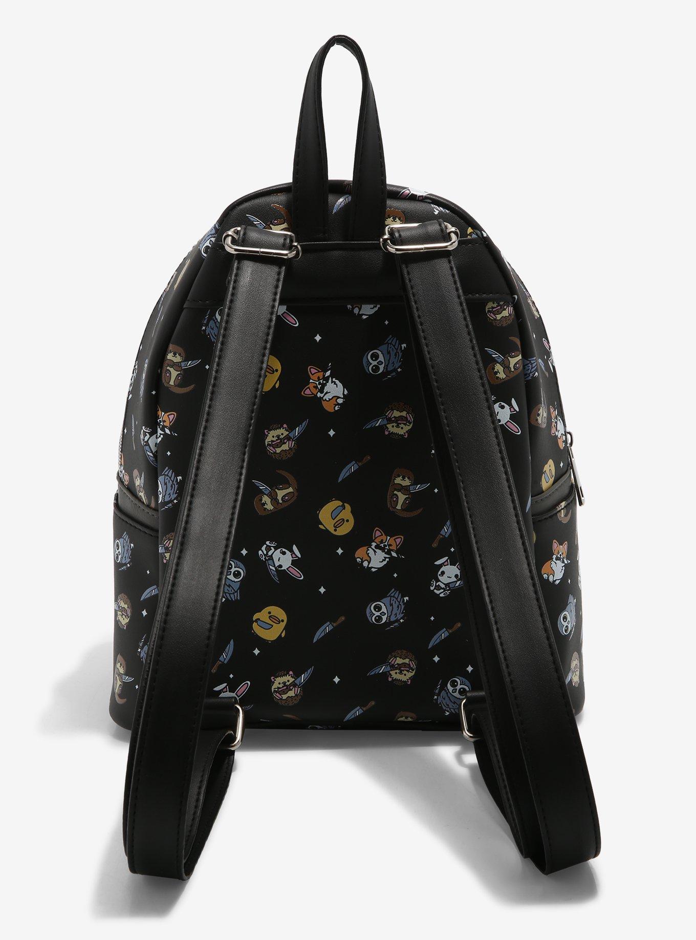 Critters With Knives Mini Backpack, , alternate