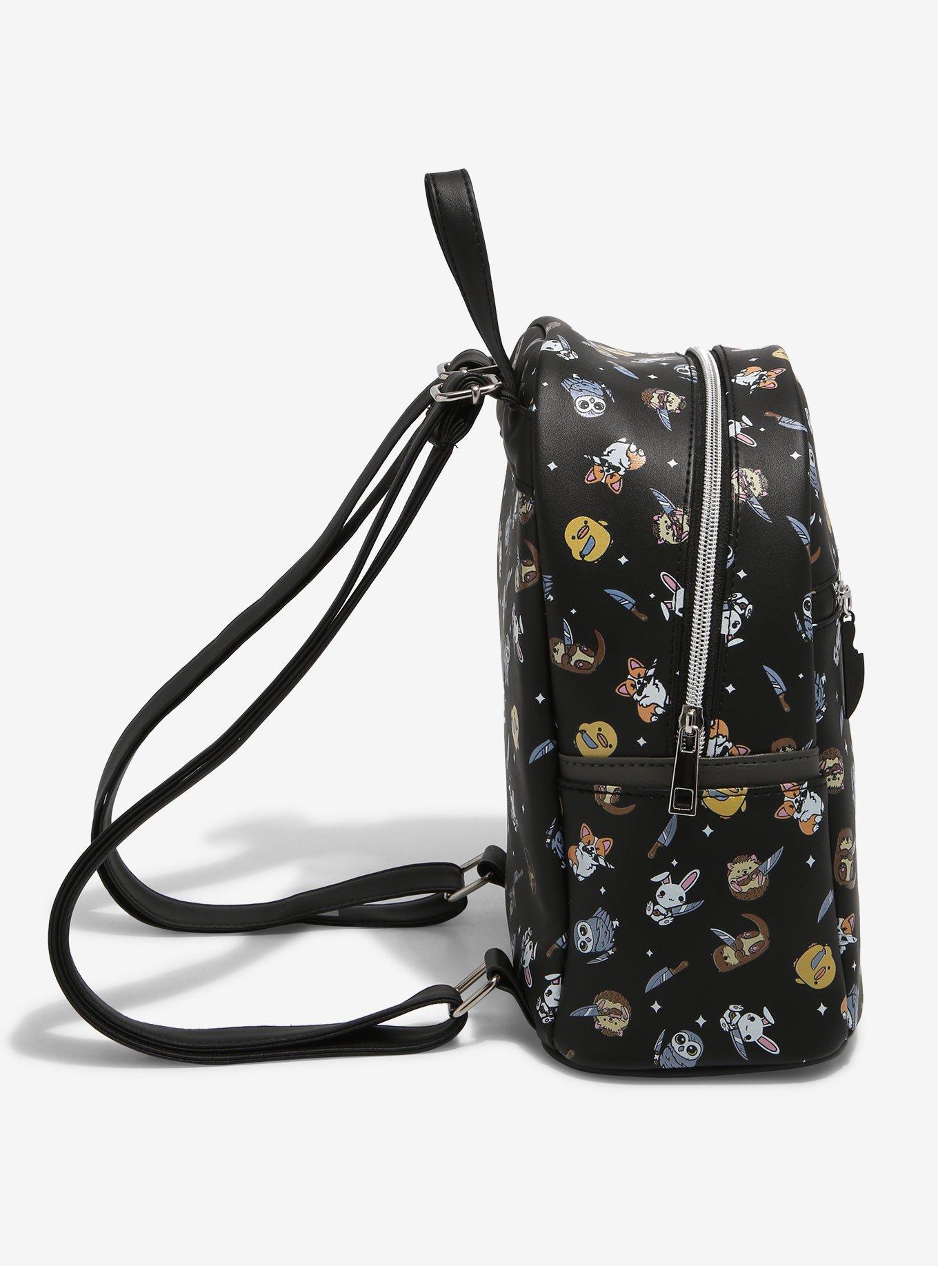 Critters With Knives Mini Backpack, , alternate