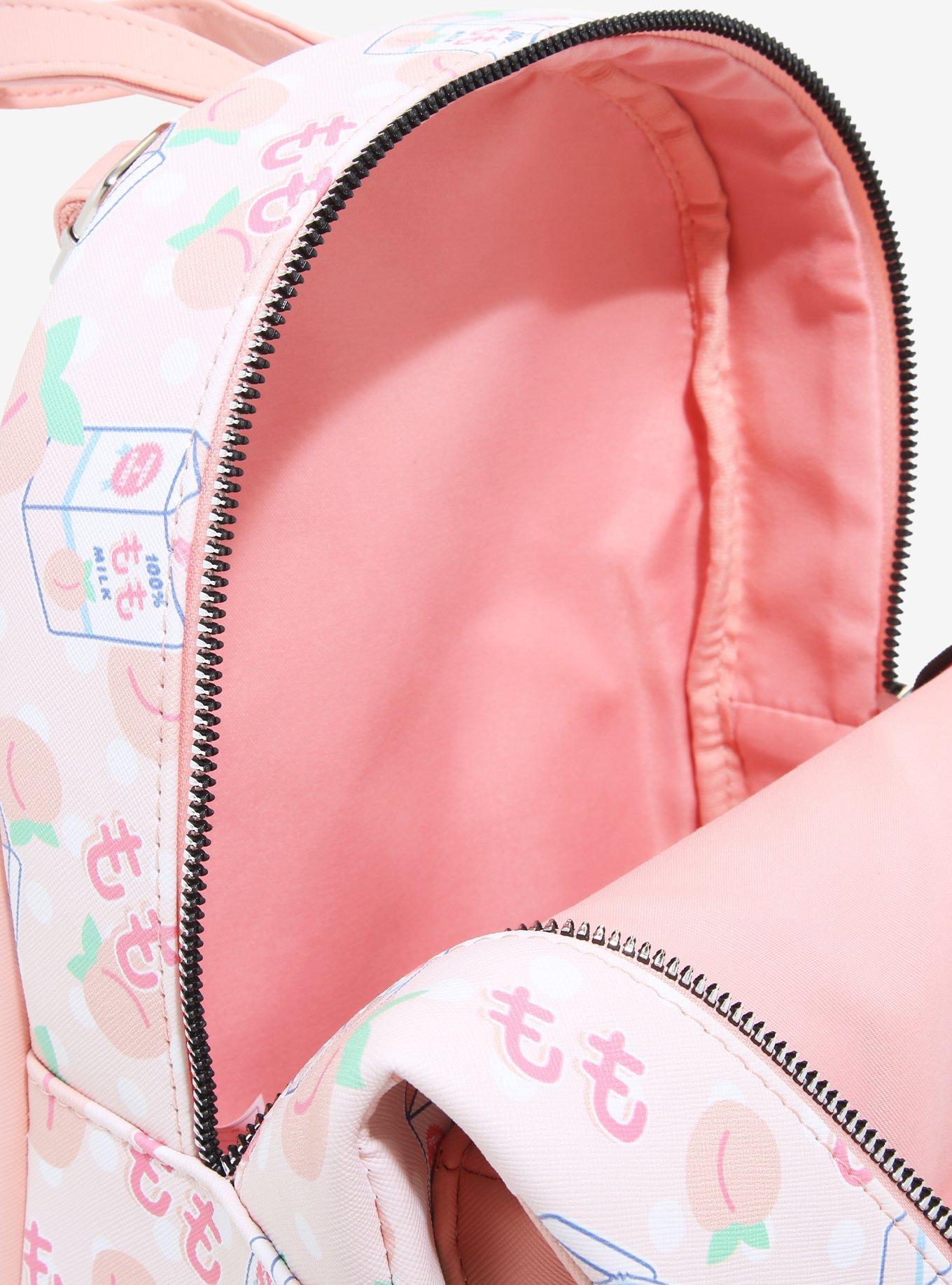 Pastel Peach Milk Mini Backpack, , alternate