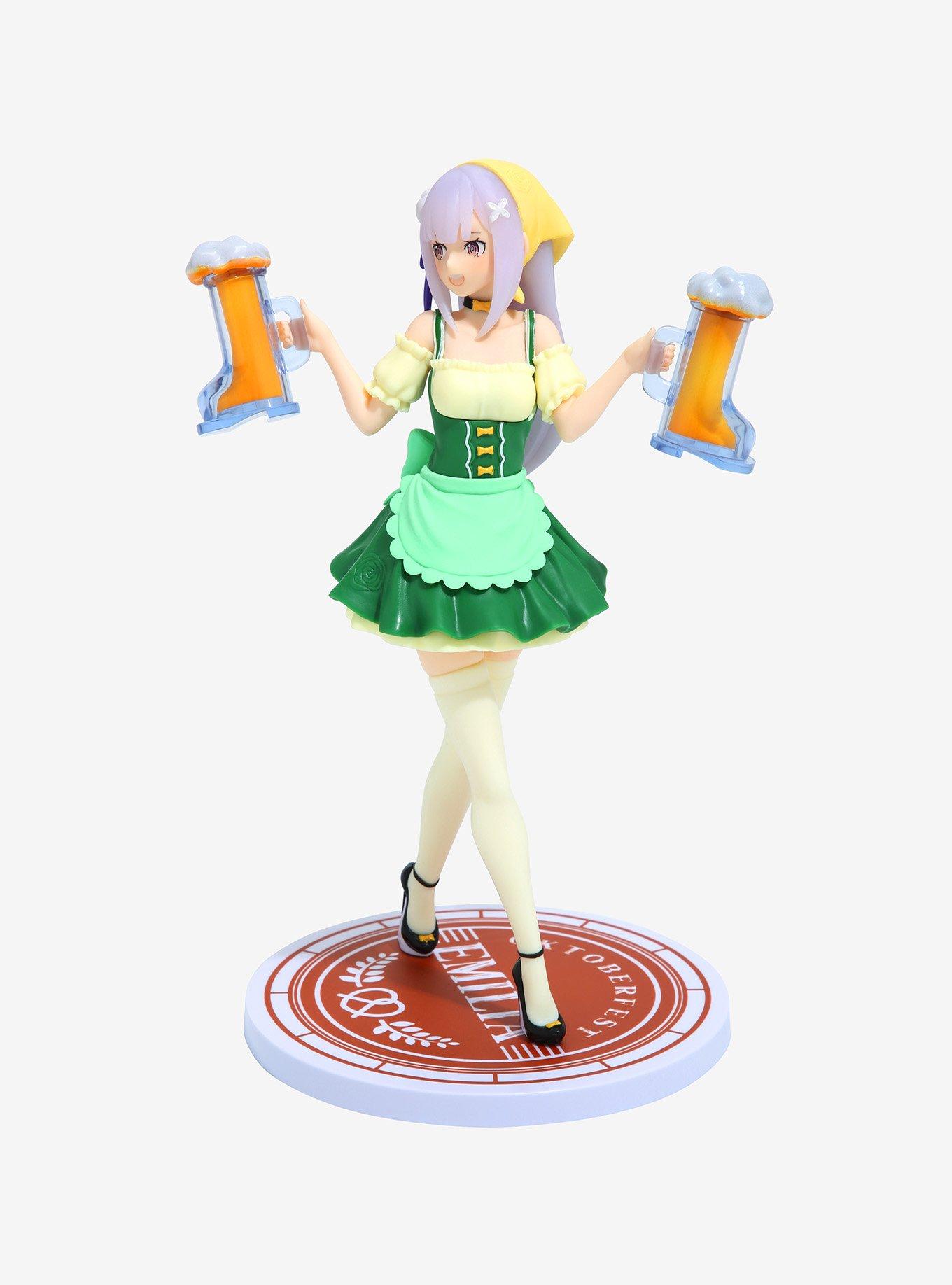 Sega Re:Zero - Starting Life in Another World Super Premium Figure Emilia (Oktoberfest Ver.) Figure, , alternate