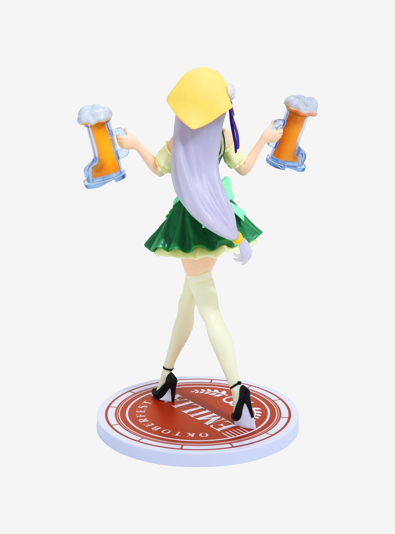 Sega Re:Zero - Starting Life in Another World Super Premium Figure Emilia (Oktoberfest Ver.) Figure, , alternate