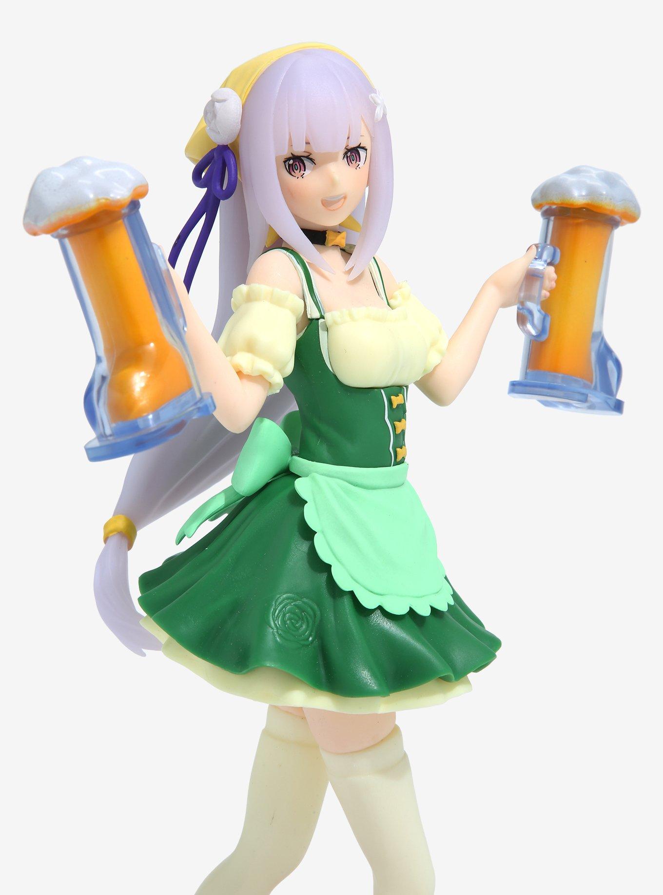 Sega Re:Zero - Starting Life in Another World Super Premium Figure Emilia (Oktoberfest Ver.) Figure, , alternate