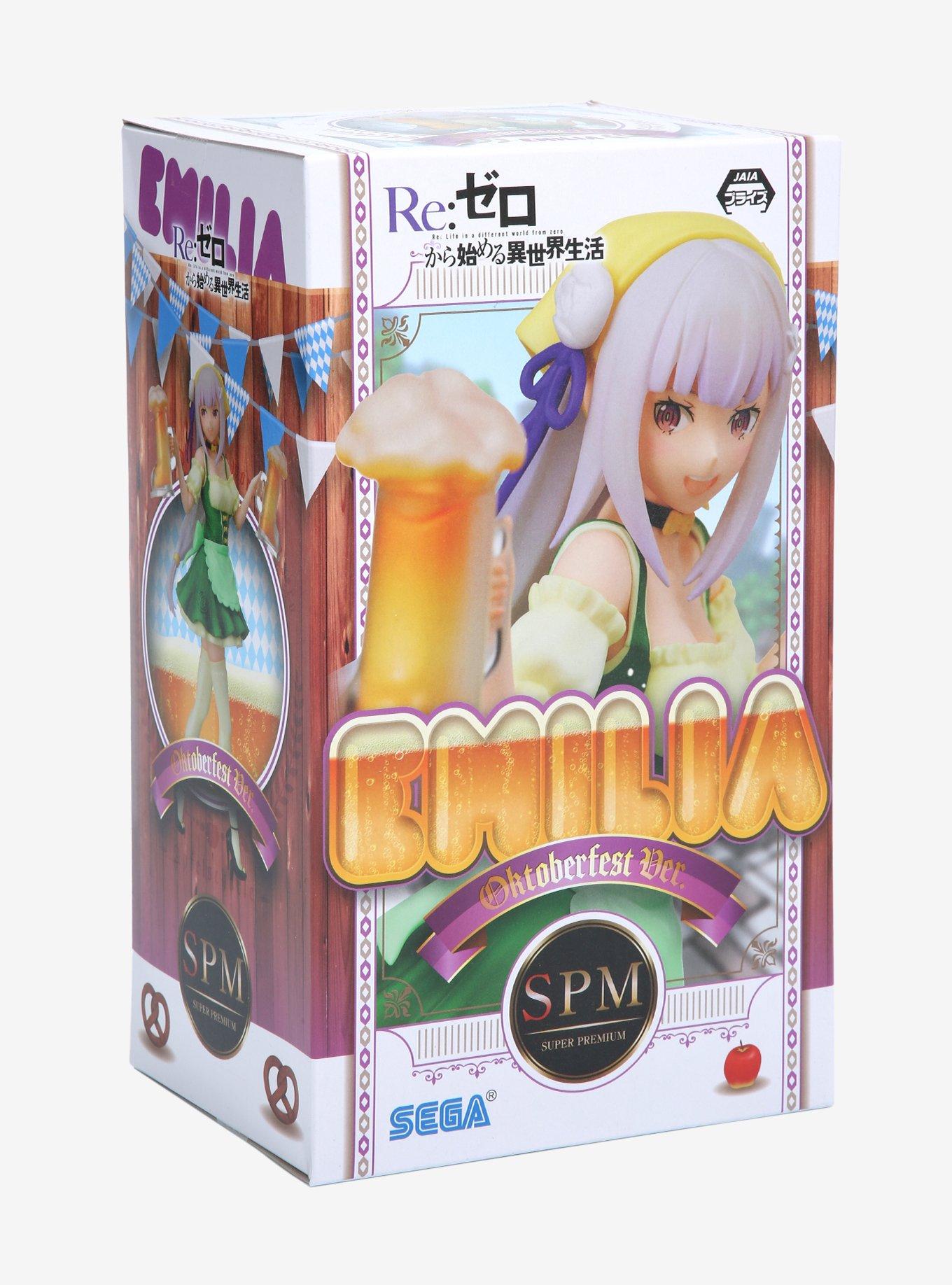Sega Re:Zero - Starting Life in Another World Super Premium Figure Emilia (Oktoberfest Ver.) Figure, , alternate