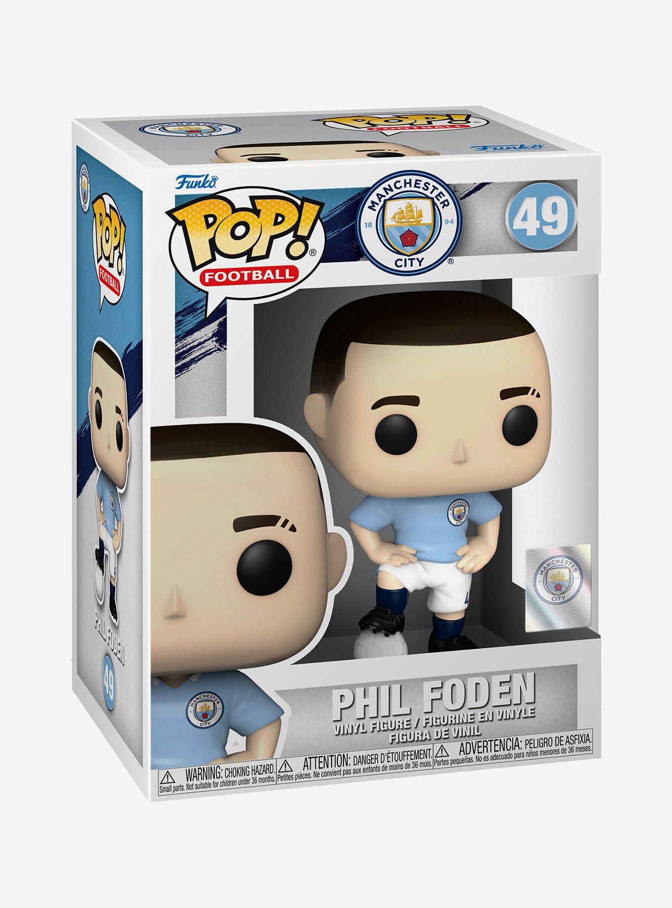 Funko Pop! Football Manchester City Phil Foden Vinyl Figure, , alternate