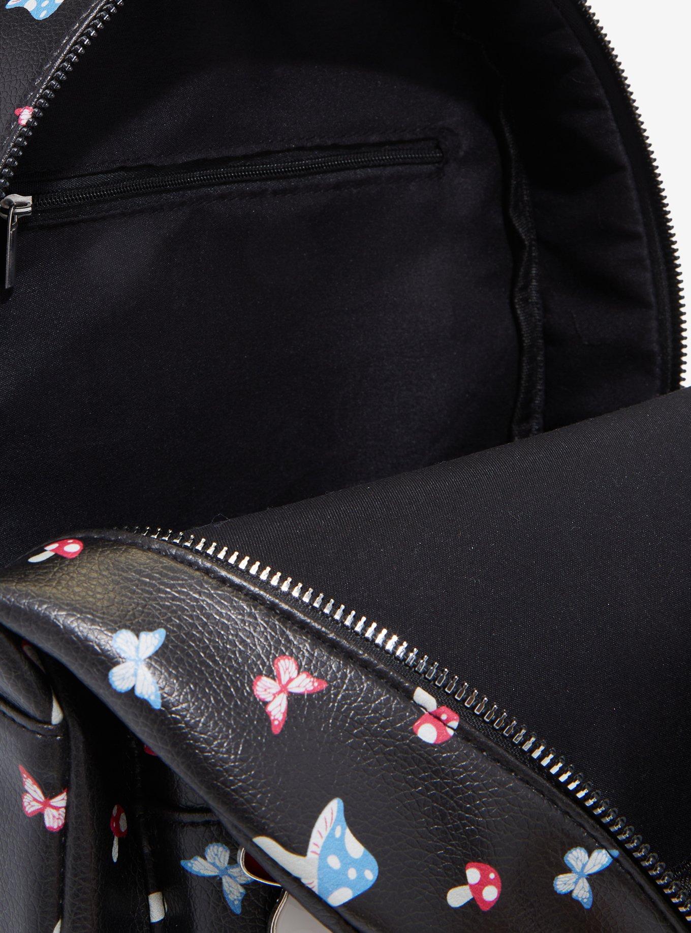 Mushrooms & Butterflies Mini Backpack, , alternate
