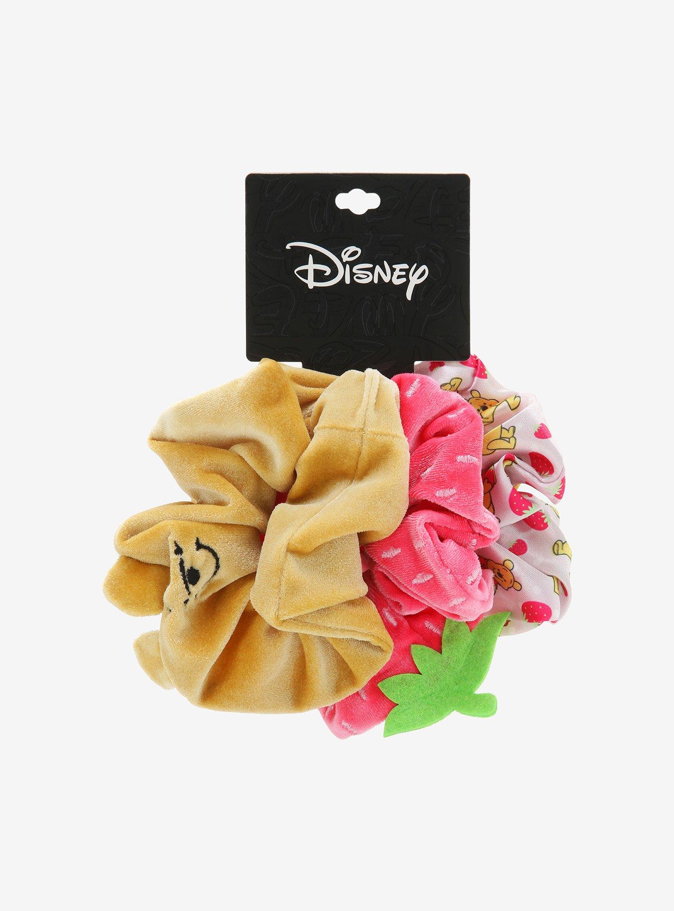 Disney Winnie The Pooh Strawberry Scrunchie Set, , alternate