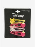 Disney Winnie The Pooh Piglet & Pooh Bear Strawberry Hair Clip Set, , alternate