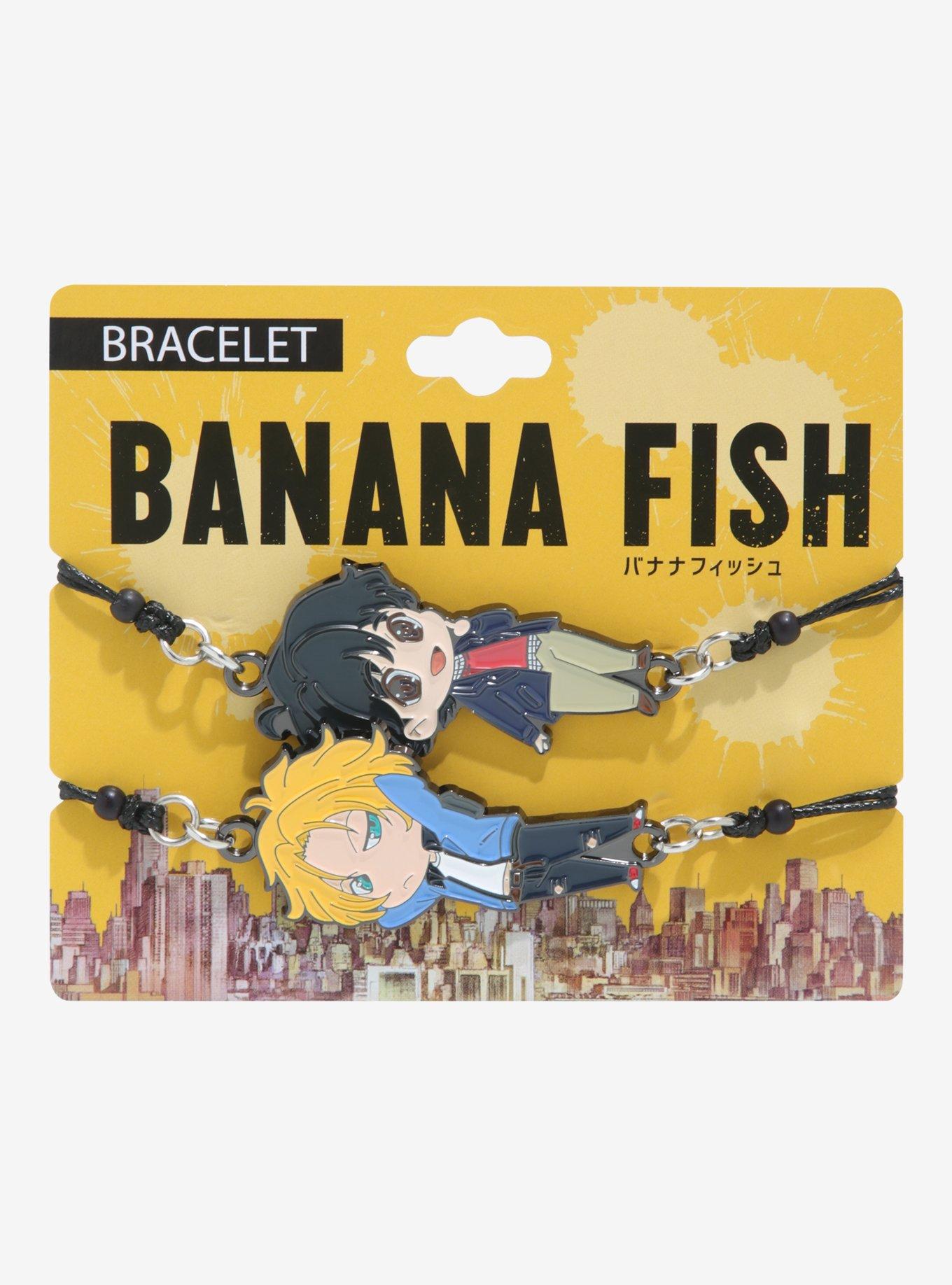 Banana Fish Chibi Ash & Eiji Best Friend Cord Bracelet Set, , hi-res