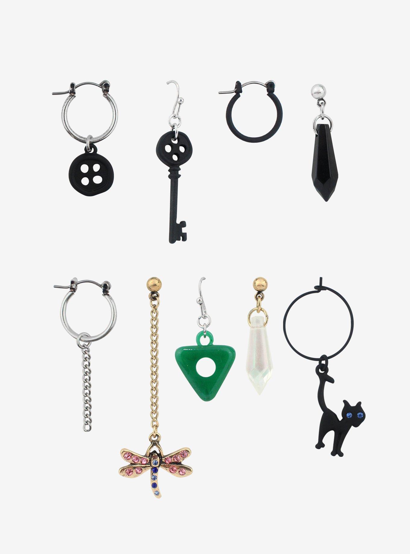 Coraline Mismatch Earring Set, , alternate