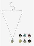 TinyTAN Chibi Characters Interchangeable Charm Necklace Inspired By BTS, , alternate