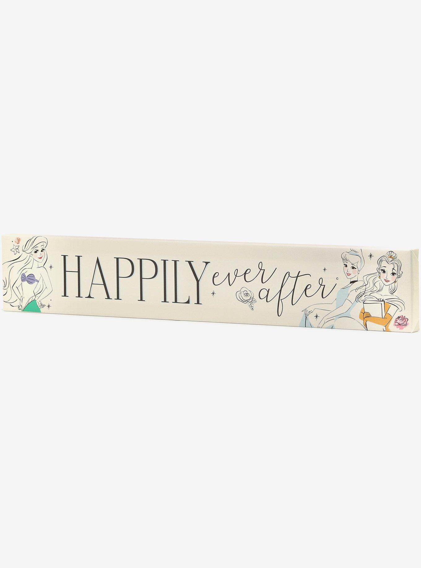 Disney Princess Happily Ever After Princess Canvas Wall Decor, , alternate